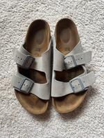 Birkenstock Arizona, Größe 39, Grau Wildleder München - Bogenhausen Vorschau