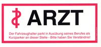 ARZT/SOZIALARBEITER IM EINSATZ PARKSCHILD AUTOSCHILD PARKEN Hamburg-Nord - Hamburg Barmbek Vorschau