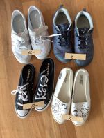 Schuhpaket Größe 36/37 Converse Puma Peanuts Barfußschuhe Baden-Württemberg - Ilshofen Vorschau