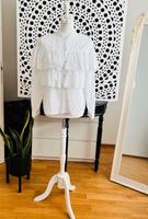 Zara Volant Bluse Gr. S in weiß Bayern - Memmingen Vorschau
