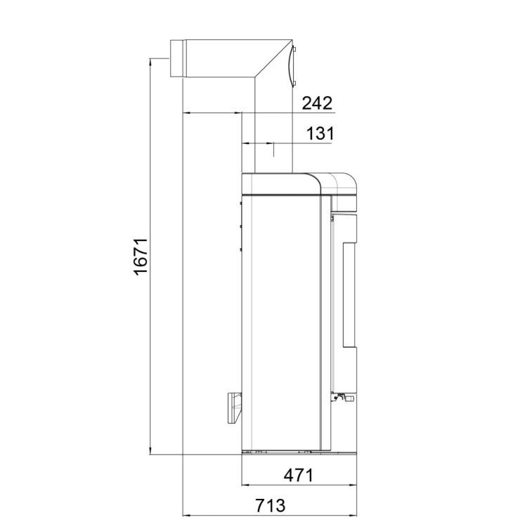 6 -10 KW Kaminofen RIKA Lavita ab 3999,--€ in Alzenau