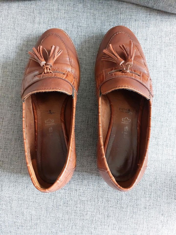 Schuhe braun Leder in Netphen