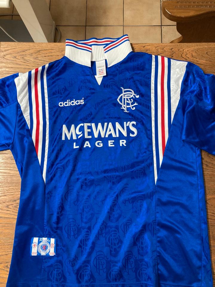 Glasgow Rangers Trikot 96 97 Adidas