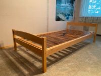 Bettgestell Holz 100x200 Einzel Bett mit Matratze und Rost Baden-Württemberg - Bad Rappenau Vorschau