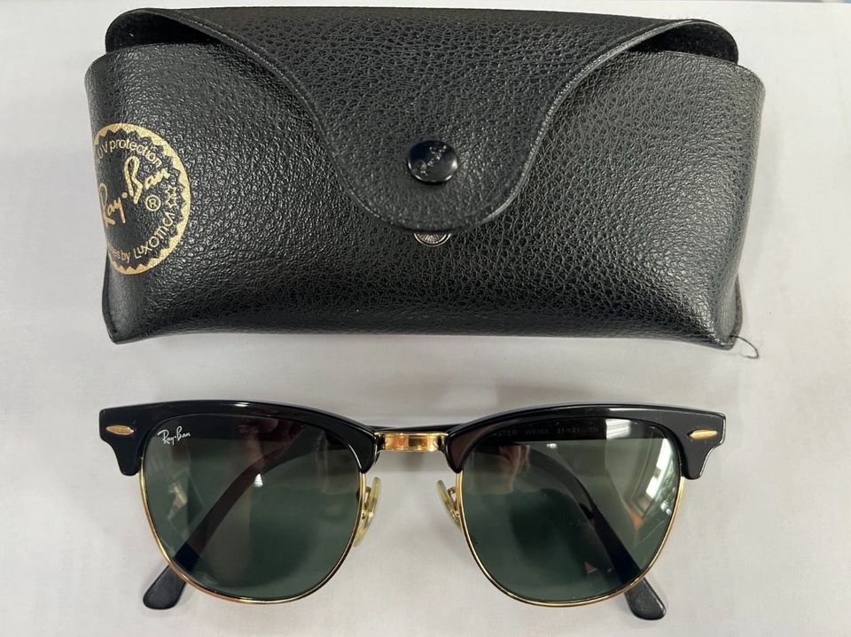 Ray Ban Clubmaster Sonnenbrille Top in Weimar