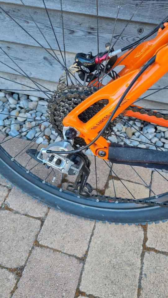 Topzustand Canyon Nerve  XL Fully Fox XT SRAM neu gravel bike in Holzkirchen
