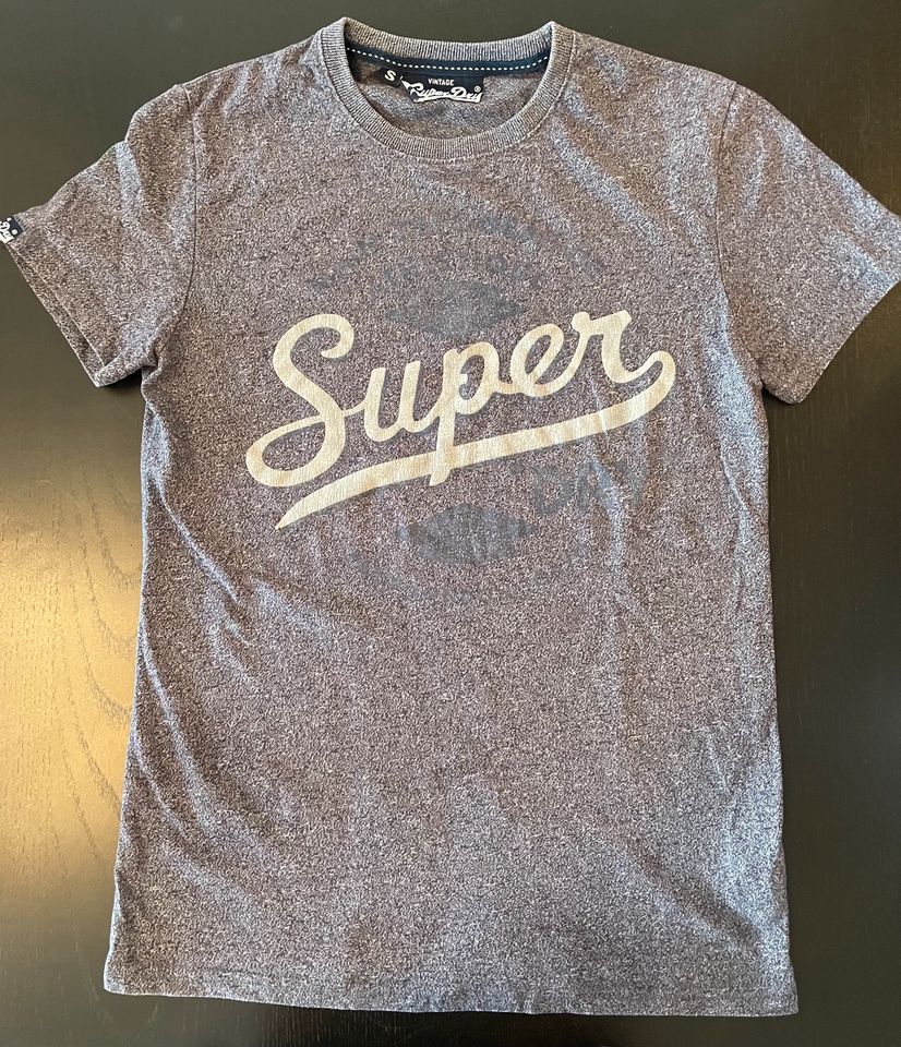 Superdry Shirt Herren Größe S grau meliert  •Versand•inklusive• in Hilden