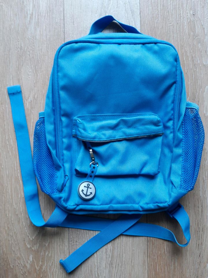 Rucksack Kita Kinder blau Anker maritim klein Kinderrucksack in Düsseldorf