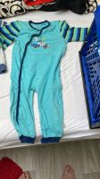 Dünner Kinder Schlafanzug lang Größe 74-80 Hellblau Hessen - Hainburg Vorschau