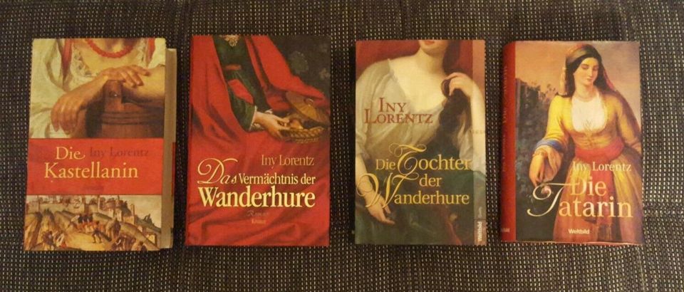 Historische Romane, Iny Lorenz, zB. Fortsetzung der Wanderhure in Hamburg