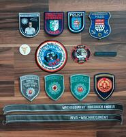 Polizei Patch Abzeichen BPol DDR WSP Volkspolizei Feuerwehr Elleben - Riechheim Vorschau