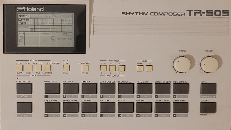 Roland TR-505 - Rhythm Composer - 80iger Sound im Originalkarton! in Nürnberg (Mittelfr)