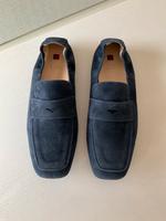 Högl Loafer Slipper 38,5 / 39 Blau Leder wie Neu Niedersachsen - Bückeburg Vorschau