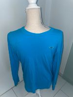 Hollister Langarmshirt Longsleeve blau Gr. Ca. 140 Niedersachsen - Isernhagen Vorschau