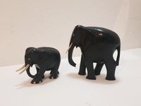 2 Afrikanische Elefanten Eisenholz Figur Bayern - Ering Vorschau