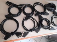 8x Scart Kabel schwarz Baden-Württemberg - Helmstadt-Bargen Vorschau