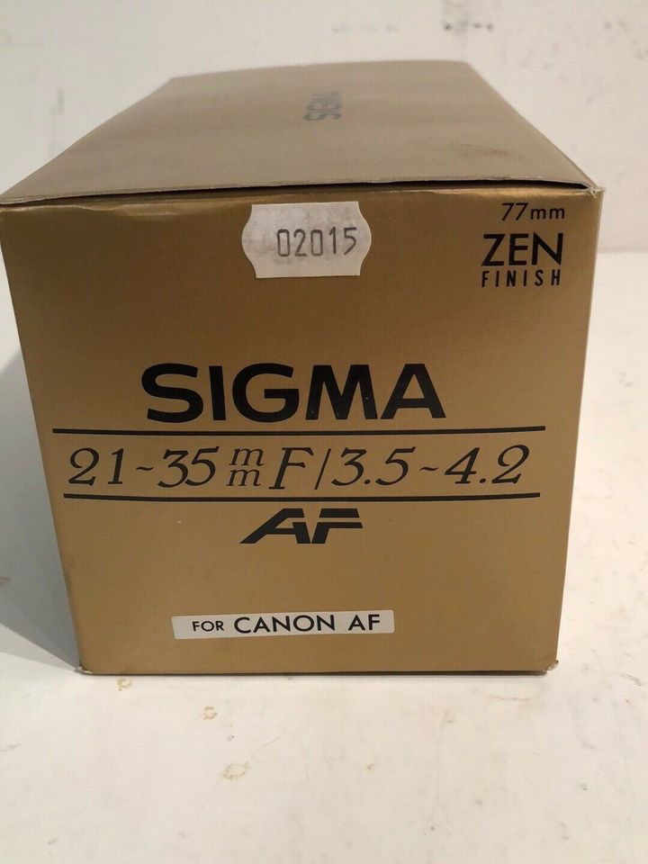 Sigma 21-35mm F/3.5-4.2 Wechsel-Objektiv in Lindau