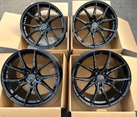 Alufelgen MW04 schwarz 8,5Jx 19 Zoll 5x112 ET 45 Audi Golf Seat Hessen - Haiger Vorschau