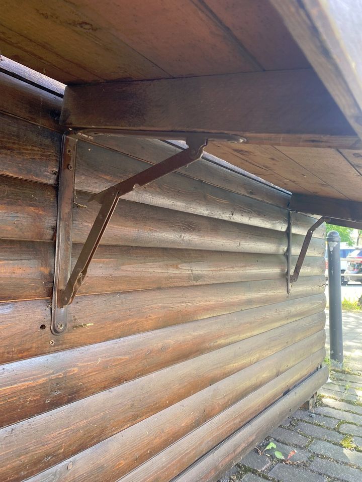 Hütte // Verkaufshütte zu verkaufen // Holz mit Stahlrahmen in Dresden