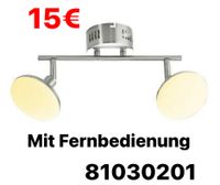 NINO LEUCHTE LED SMART WIFI Kompatibel mit Amazon Alexa Lampe Deckenleuchte Deckenstrahler Beleuchtung Dimmbar Wandlampe Wandleuchte 81030201 NEU Bielefeld - Bielefeld (Innenstadt) Vorschau