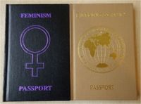2 Notizbücher Pass Feminism National Geographic Passport Hessen - Egelsbach Vorschau