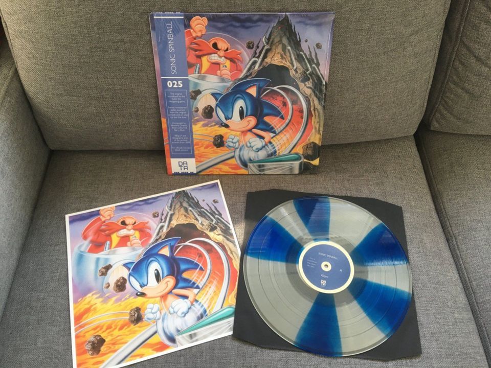 Sonic Spinball Vinyl LP Soundtrack OST VGM Video Game Hedgehog in Centrum