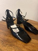 Damenschuhe; doppelte Riemchenballerinas; Lack; Zara; Größe 40 Köln - Ehrenfeld Vorschau