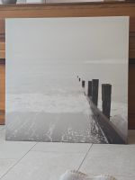 Ikea Bild Leinwand 90x90 Strand Meer, warmes hellgrau Dortmund - Eving Vorschau