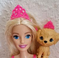 Barbie Puppe Mattel 2015 Prinzessin mit kleinen Hund Niedersachsen - Algermissen Vorschau
