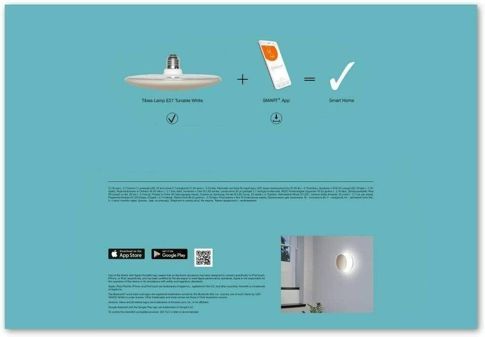 LED Wand Deckenleuchte mit Bluetooth LEDVANCE® SMART+ 22W Dimmbar in Essen