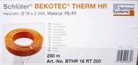 Schlüter BEKOTEC THERM HR 16 *2 mm. 13m,17m,60m Fußbodenheizung Thüringen - Treben Vorschau