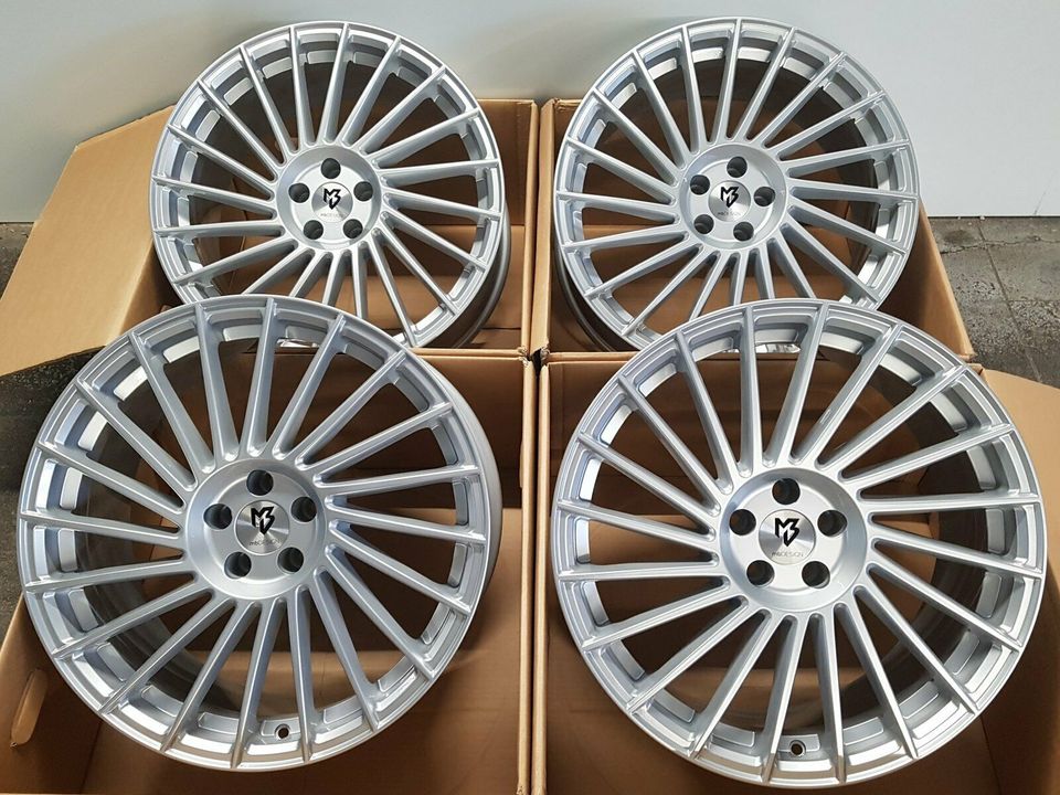 4xNEUE MB Design VR3 Felgen 19Zoll 5x120 8,5x19 Et38 BMW in Krostitz