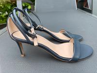 Esprit Stiletto High Heels Sandalen Absatz 7cm blau Größe 38 Brandenburg - Schulzendorf bei Eichwalde Vorschau