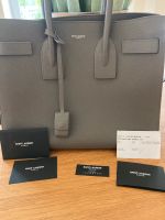 Yves Saint Laurent  YSL Le Sac Handtasche grau small Nordrhein-Westfalen - Herten Vorschau