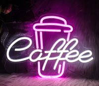 Kaffee LED Neon Schild Wandleuchte Lampe Wanddeko Leuchtreklame Hessen - Bebra Vorschau