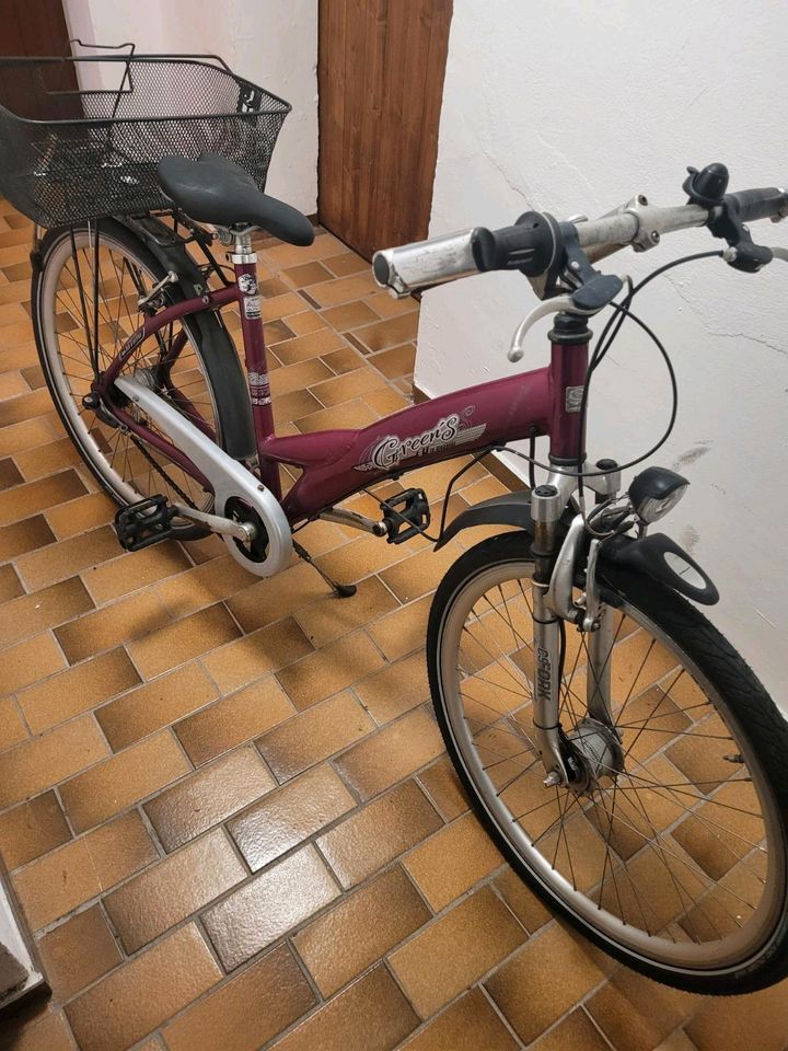 Zu verkaufen steht neues Mädchen Fahrrad 24 Zoll in Sassenberg