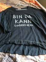 Shirt schwarz Strass wie neu "Bin da kann losgehen" Nordrhein-Westfalen - Bornheim Vorschau