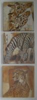 Leinwand-Bilder Zebras, Giraffen, Gepard - Afrika Bayern - Königstein Vorschau