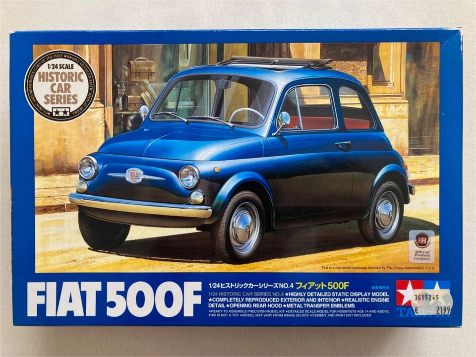 Fiat 500F Tamiya 1:24 + Studio27 Photoätzteile in München