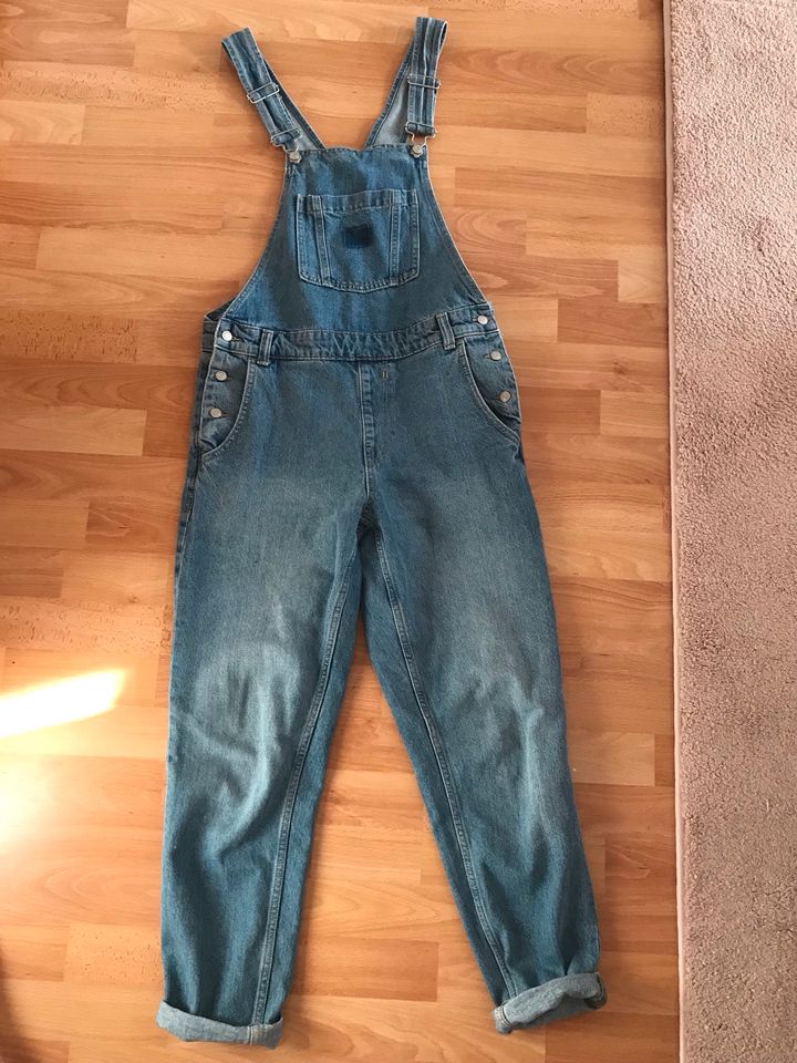 lange Jeanslatzhose C&A blau 36 Latzjeans in Leipzig