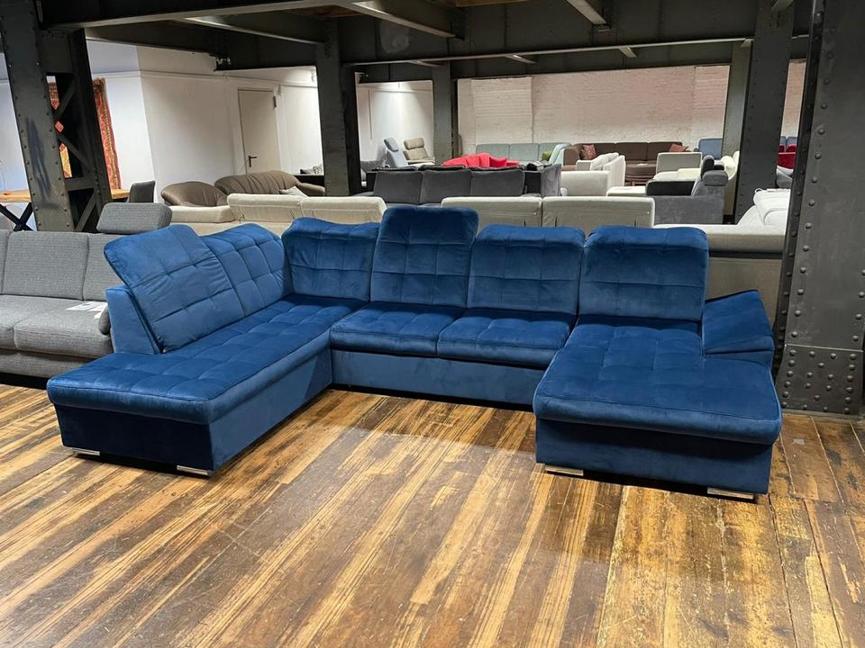 Hamburgs Sofa Outlet ✅ Wohnlandschaft 330 cm  Bett✅ Neu & Sofort in Hamburg