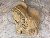 GROSSE SAKRAL SKULPTUR AUS TON TRAUERNDE MARIA HANDGEFERTIGT - Versand kostenlos - Wir sind für Sie da lokal in 86830 Schwabmünchen oder online ARTHOME24 Bayern - Schwabmünchen Vorschau