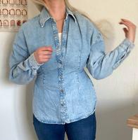 Taillierte Vintage-Jeansbluse / Jeansjacke Bonn - Nordstadt  Vorschau