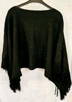 Strick Poncho mit Pailletten Bayern - Regen Vorschau