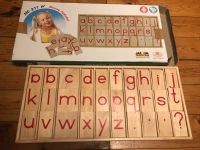 Bewegliches Alphabet Englisch Holz Natur Hessen - Marburg Vorschau