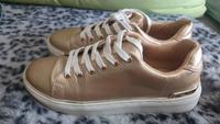 Damen Sneaker Sportschuhe Schuhe gold beige creme 40 Bayern - Augsburg Vorschau