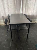 „Sandsberg“ Esstisch mit vier „Adde“ Stühlen in schwarz Nordrhein-Westfalen - Lünen Vorschau