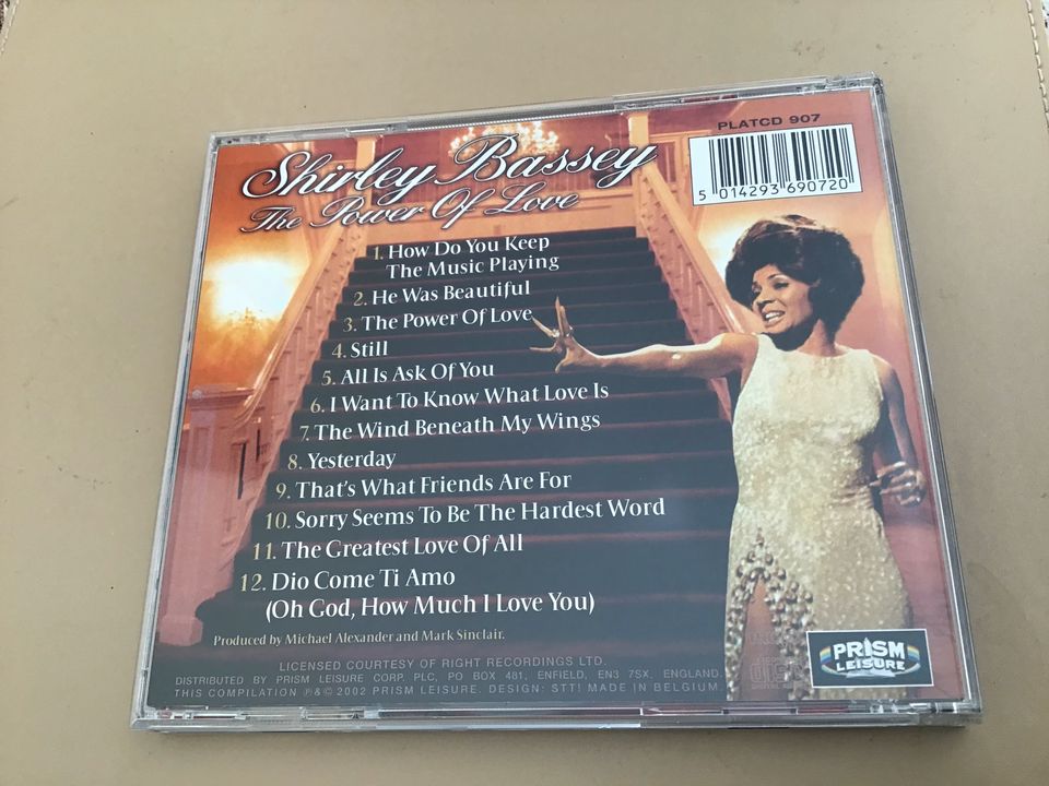 Shirley Bassey- the power of love - CD in Waldems