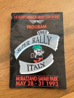 Super Rally 1993 Programm Harley Davidson Baden-Württemberg - Immenstaad Vorschau