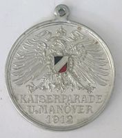 Medaille "Kaiserparade und Manöver 1912." Bonn - Duisdorf Vorschau